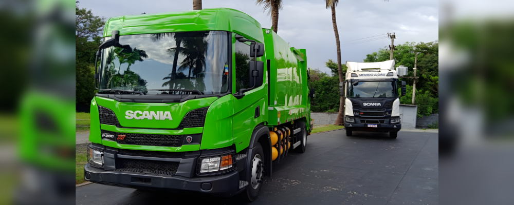 Scania participa do DATAGRO com seus caminhões a gás