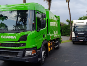 Scania participa do DATAGRO com seus caminhões a gás