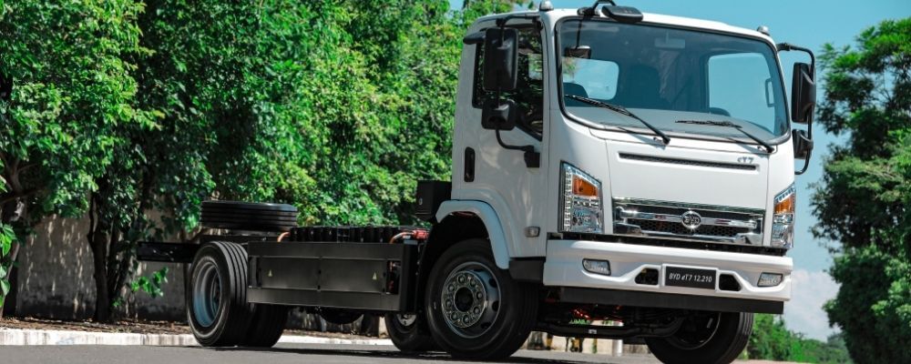 BYD lança novo caminhão 100% elétrico para o mercado nacional