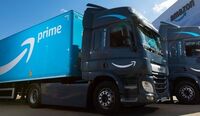 DAF entrega cinco caminhões CF Electric à Amazon UK