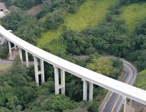 Inaugurado novo trecho de serra da rodovia dos Tamoios