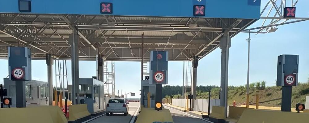 Lombada eletrônica entra em operação na praça de pedágio de Dois Córregos