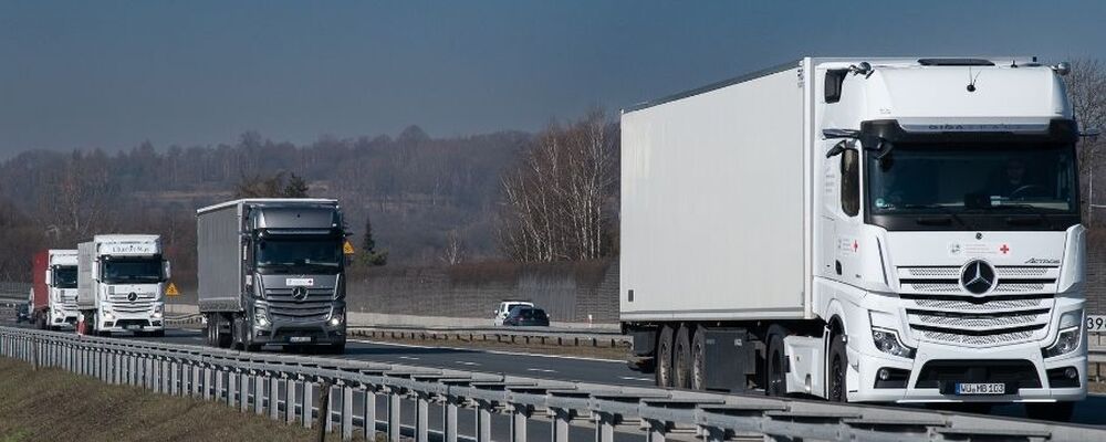 Daimler Truck apoia a população da Ucrânia