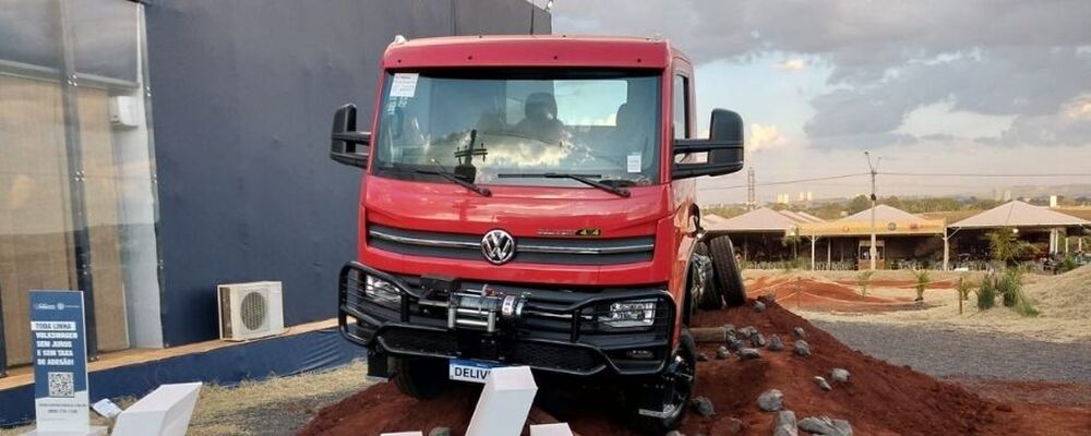 Volkswagen exibe o Delivery 11.180 4x4 na Agrishow 