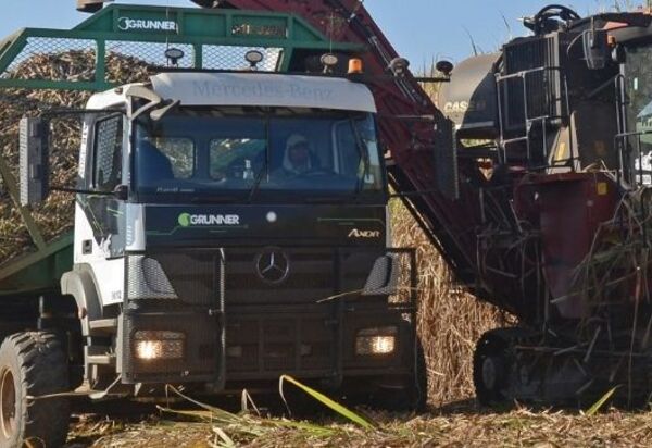 Axor 3131 com direção autônoma é uma das atrações da Mercedes-Benz na Agrishow 2022