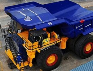 Empresa de mineração mostra caminhão à base de hidrogênio