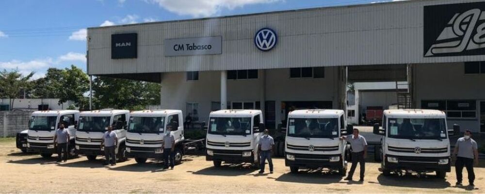 CM Tabasco mexicana compra seis  caminhões VW Delivery 6.160 