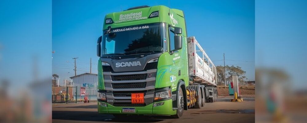 Compagas testa Scania sustentável para levar gás natural ao interior do PR