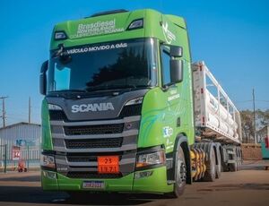 Compagas testa Scania sustentável para levar gás natural ao interior do PR