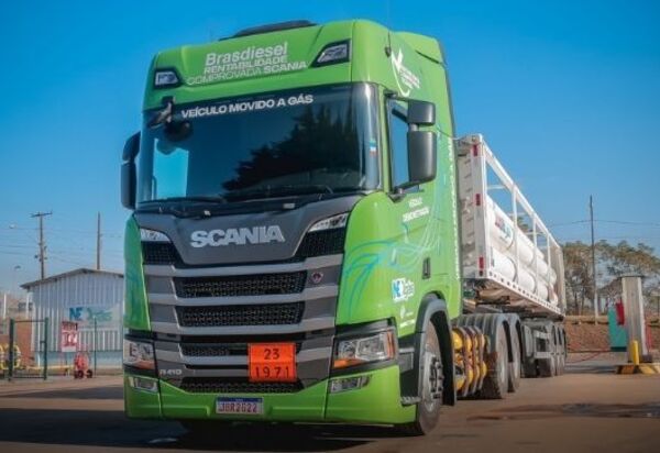 Compagas testa Scania sustentável para levar gás natural ao interior do PR