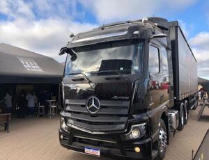 Mercedes-Benz na rota da safra realiza test-drive do Actros em Paragominas