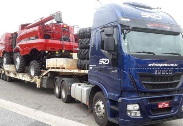 SVD Transportes investe para transportar máquinas agrícolas