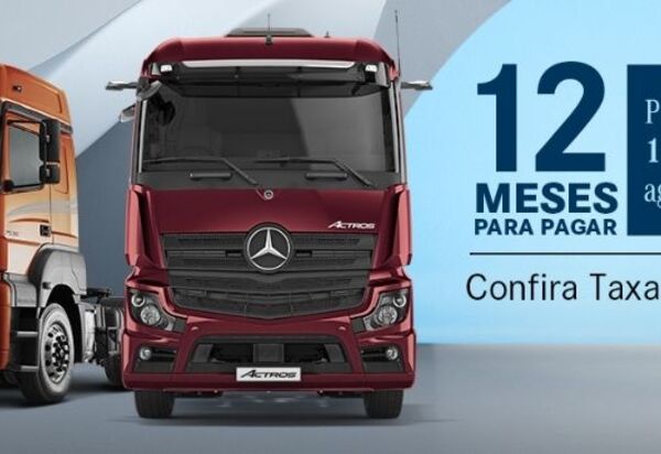 Banco MB lança condição especial para os caminhões Axor e Actros