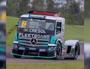Potência de 1.250cv do Mercedes-Benz Actros é destaque na Copa Truck em Londrina