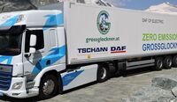 DAF CF Electric conquista o desfiladeiro mais desafiante da Europa