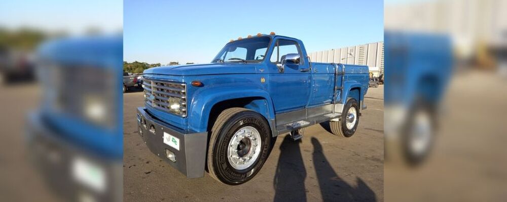 Caminhão Chevrolet 1988 customizado é um dos destaques de leilões 