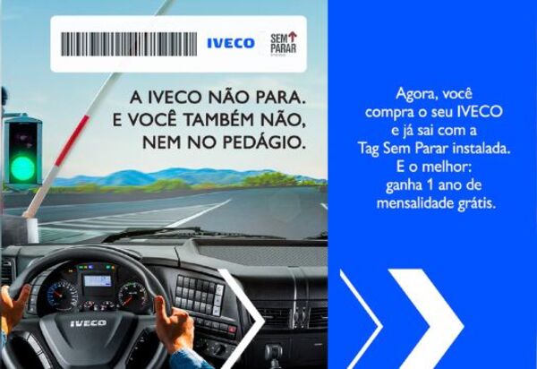 Iveco e Sem Parar Empresas: juntas para manter o transporte em movimento