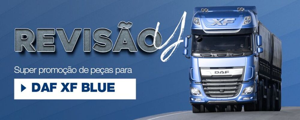 Paccar Parts lança promoção nos programas de revisão para Novo DAF XF Blue