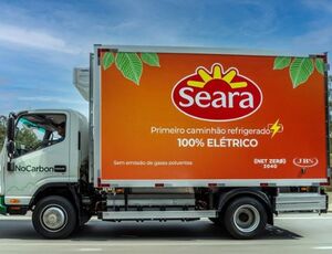 Seara amplia de 19 para 200 caminhões 100% elétricos até 2023