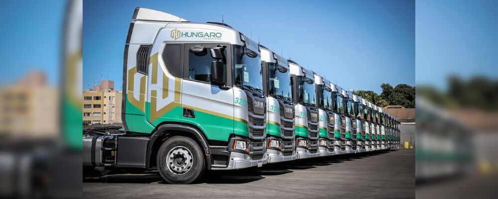 Hungaro Transportes adquire mais 40 caminhões Scania