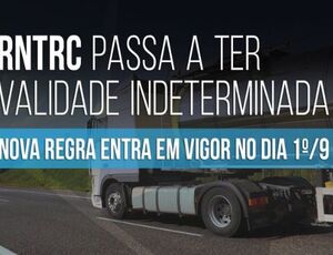 RNTRC passa a ter validade indeterminada