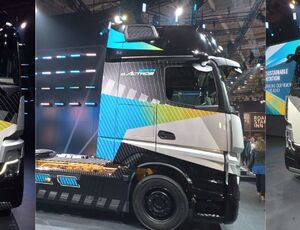 Com energia para o amanhã: Mercedes-Benz Trucks apresenta pela primeira vez o eActros LongHaul para transporte de longa distância no IAA Transportation 2022, em Hannover  