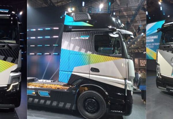 Com energia para o amanhã: Mercedes-Benz Trucks apresenta pela primeira vez o eActros LongHaul para transporte de longa distância no IAA Transportation 2022, em Hannover  