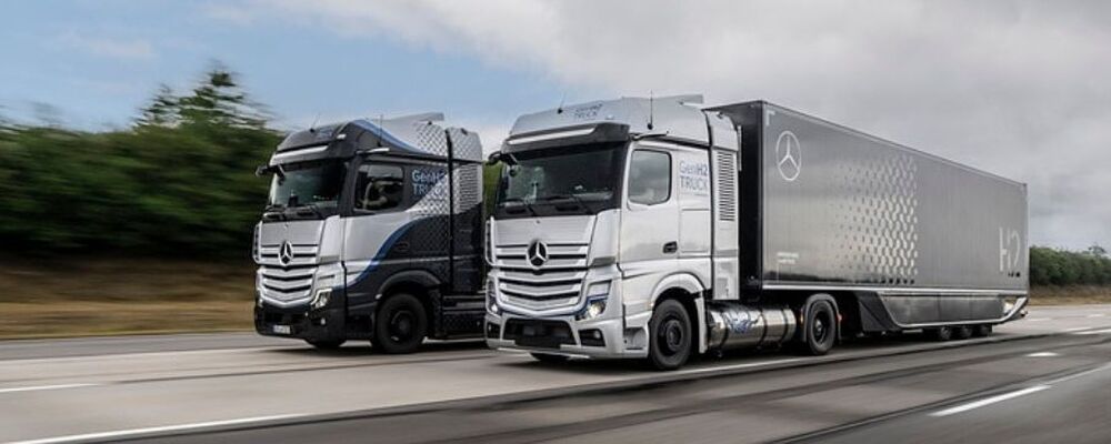Mercedes-Benz Trucks apresenta perspectivas sobre o GenH2 Truck baseado em hidrogênio no IAA Transportation 2022, em Hannover
