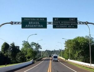 Ponte que liga Brasil e Argentina será reparada