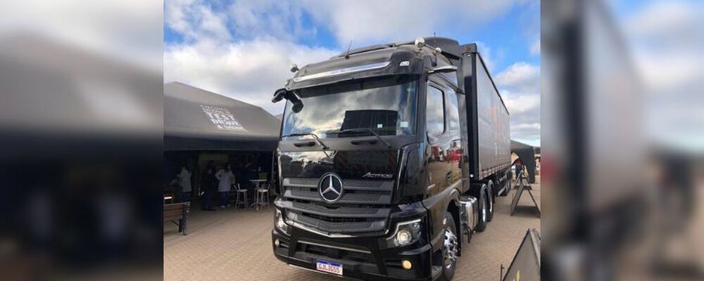 Mercedes-Benz segue a rota da safra e realiza test-drive do Actros em Campo Grande