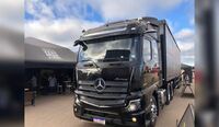 Mercedes-Benz segue a rota da safra e realiza test-drive do Actros em Campo Grande