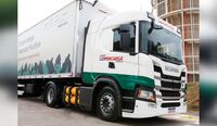 Coopercarga inicia operação logística com Scania movidos a gás natural e biometano