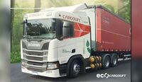 Cargolift instala kit para combustível híbrido GNV+Diesel S10 no Scania R500 6×4