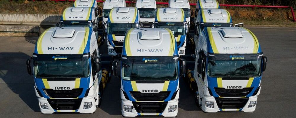 Unidas adquire primeiros caminhões Iveco Hi-Way movidos a gás