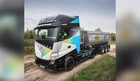Mercedes-Benz Trucks eletrifica o segmento da Construção com o eActros LongHaul