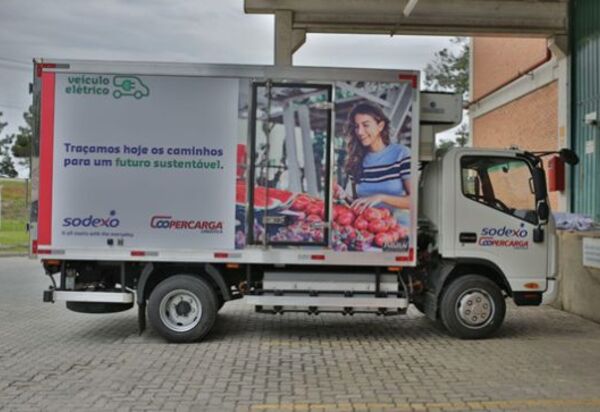 Sodexo On-site inicia operação com VUC elétrico em Curitiba (PR) 