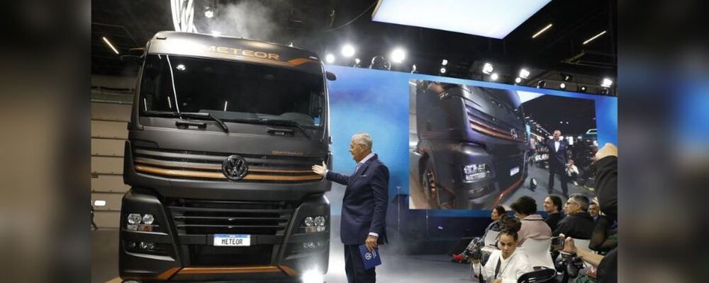 Caminhão conceito Meteor Optimus é um dos destaques da VWCO 