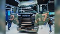 Scania apresenta seus caminhões Euro 6 da gama Super   