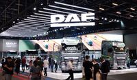 DAF expõe sua nova linha de caminhões Euro 6