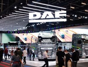 DAF expõe sua nova linha de caminhões Euro 6