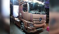 Caminhão “Estrela Delas” é destaque da Mercedes-Benz na Fenatran 2022