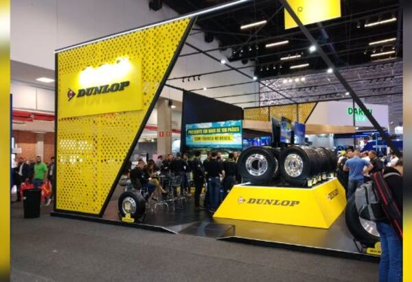 Dunlop leva tecnologia e segurança para a Fenatran 2022