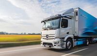 Mercedes-Benz Trucks eletrifica as entregas para a fábrica de Wörth