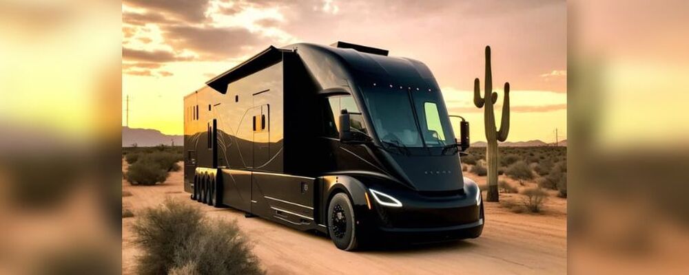 Tesla Semi: o caminhão elétrico recém lançado é transformado em um trailer
