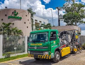 Abastecimento de aeronaves no Aeroporto de Manaus com VW e-Delivery 100% elétrico