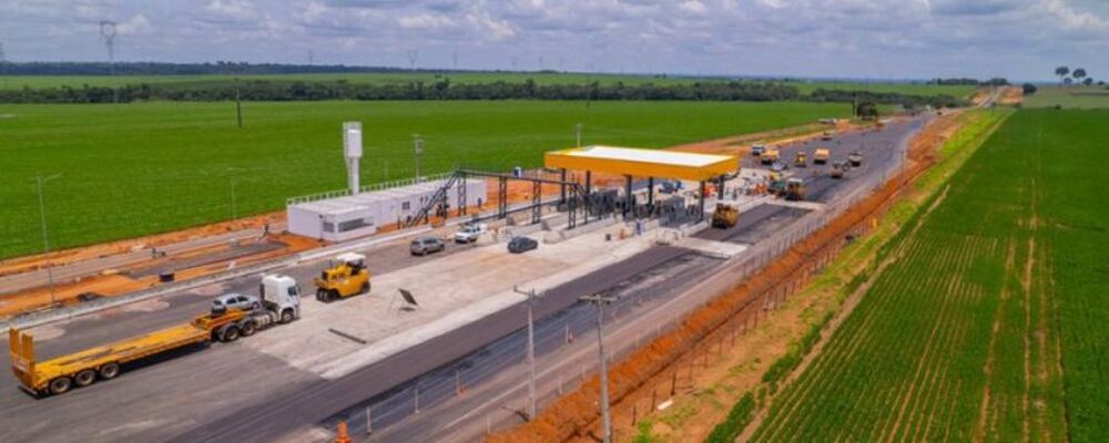 Via Brasil inicia operação-teste de praças de pedágio na BR-163/MT