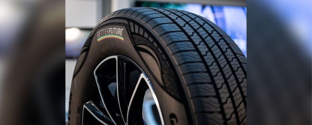 Goodyear apresenta pneu com 90% de materiais sustentáveis e aprovado para estradas