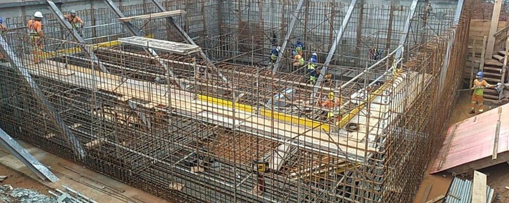 CCR ViaOeste realiza nova concretagem de bloco de apoio para futura ponte de acesso a Osasco (SP)