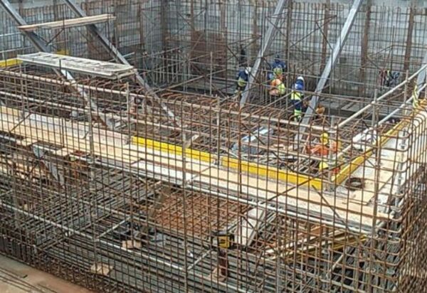 CCR ViaOeste realiza nova concretagem de bloco de apoio para futura ponte de acesso a Osasco (SP)
