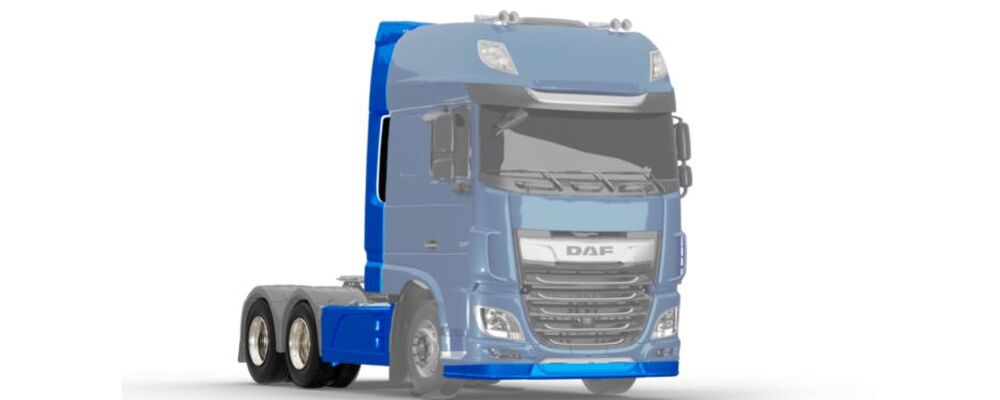 Defletores Paccar Parts reduzem o consumo de combustível do caminhão 